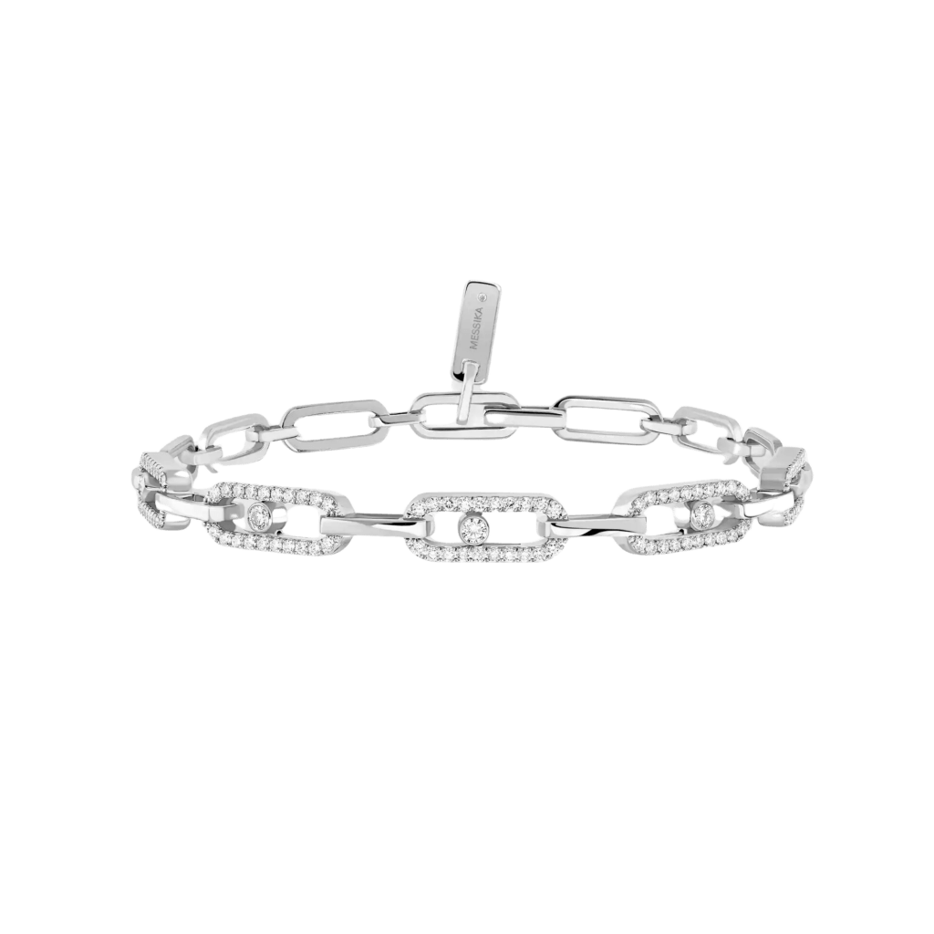 Messika Move Uno armband witgoud met diamant - 12187-WG - #1 Messika Move Uno armband witgoud met diamant - 12187-WG - #1