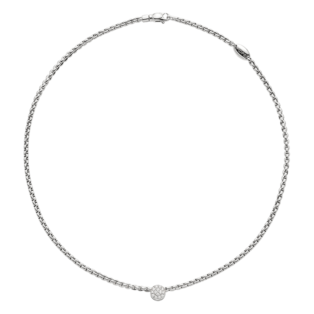 FOPE Eka Tiny collier witgoud - 73601CX_PB_B_XBX_043 - #1 FOPE Eka Tiny collier witgoud - 73601CX_PB_B_XBX_043 - #1
