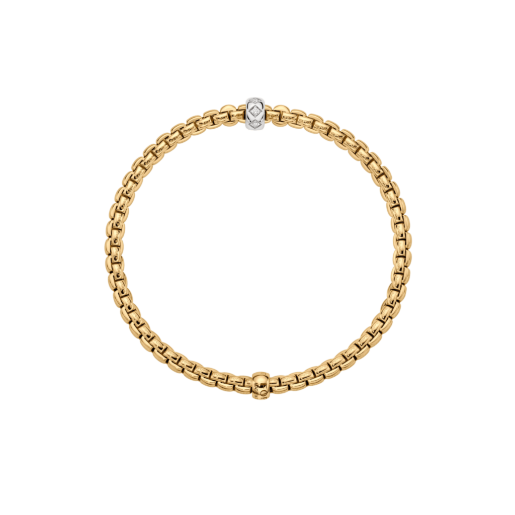 FOPE Eka armband geelgoud met diamant - 73101BX_BB_G_XBX_00M - #4 FOPE Eka armband geelgoud met diamant - 73101BX_BB_G_XBX_00M - #4