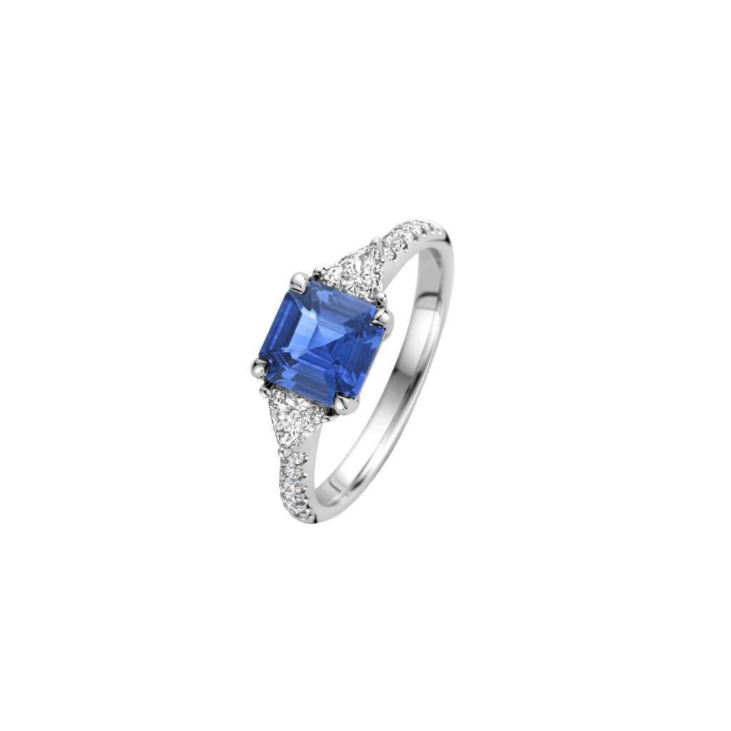 Schaap en Citroen Diamonds ring witgoud met diamant - #1 Schaap en Citroen Diamonds ring witgoud met diamant - #1