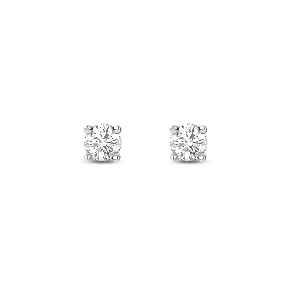 Schaap en Citroen Diamonds oorsieraad witgoud met diamant - #1 Schaap en Citroen Diamonds oorsieraad witgoud met diamant - #1