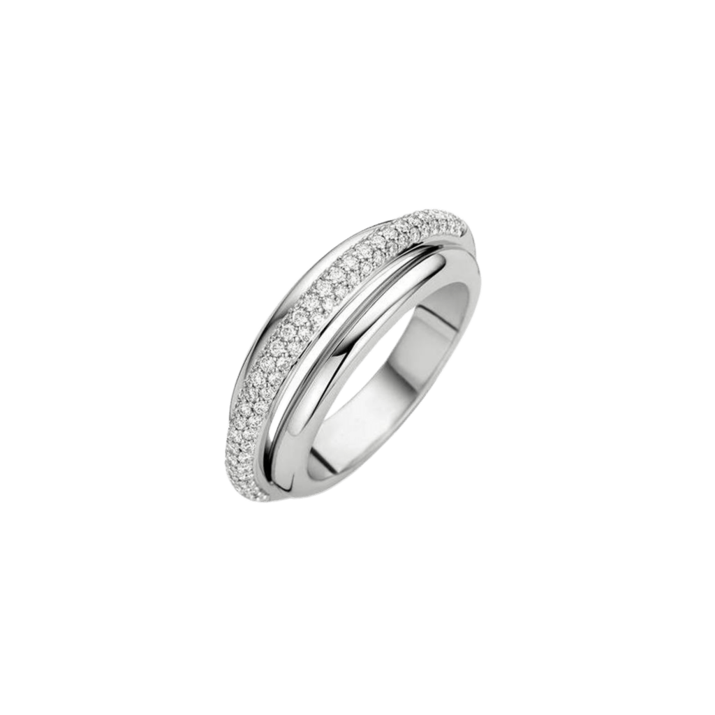Schaap en Citroen Diamonds ring witgoud met diamant - #1 Schaap en Citroen Diamonds ring witgoud met diamant - #1
