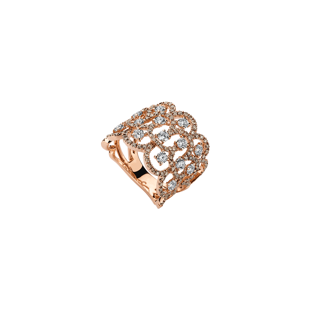 Schaap en Citroen Diamonds ring roodgoud met diamant - #2 Schaap en Citroen Diamonds ring roodgoud met diamant - #2