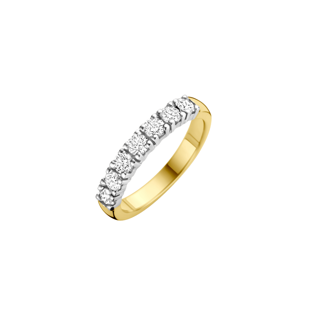 Schaap en Citroen Diamonds ring geelgoud met diamant - #1 Schaap en Citroen Diamonds ring geelgoud met diamant - #1