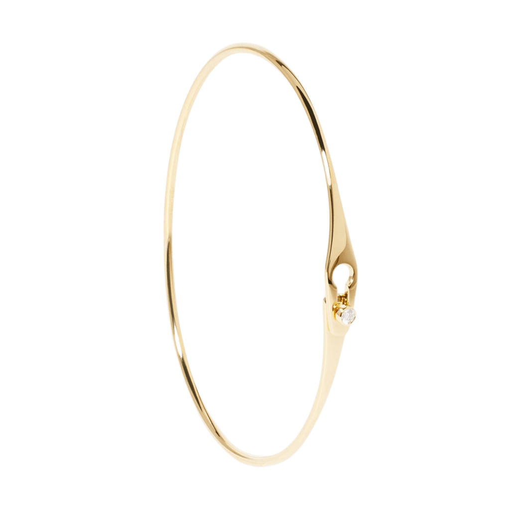 dinh van Serrure armband geelgoud met diamant - 334106 - #2 dinh van Serrure armband geelgoud met diamant - 334106 - #2