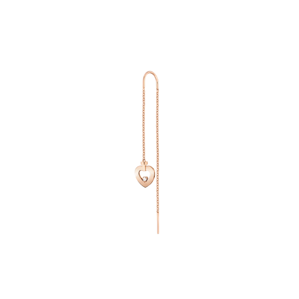 Fred Pretty Woman oorsieraad roodgoud met diamant - 8B0314-000 - #1 Fred Pretty Woman oorsieraad roodgoud met diamant - 8B0314-000 - #1