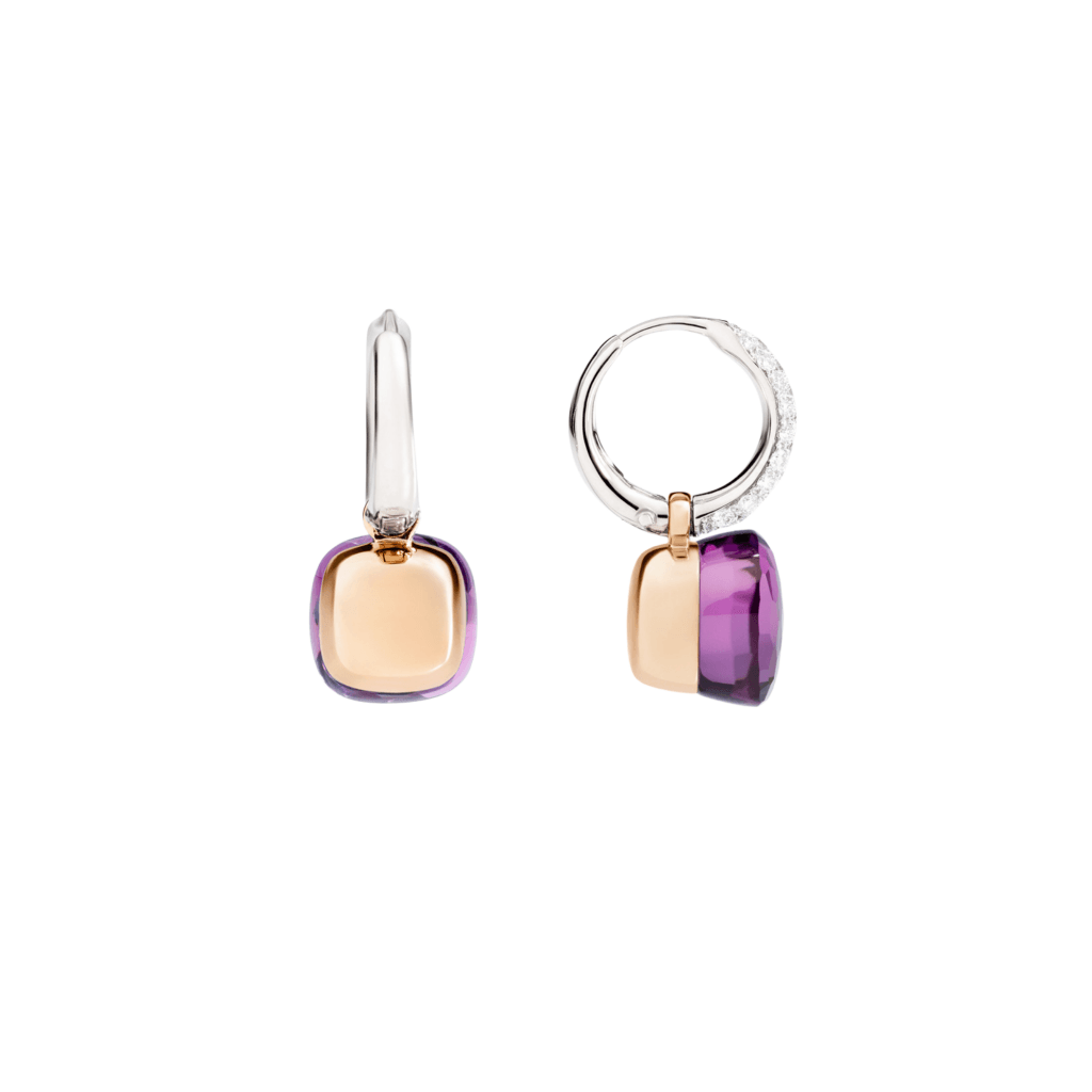 Pomellato Nudo Diamonds oorsieraad roodgoud met diamant - POB4010 O6000 DB0OI - #3 Pomellato Nudo Diamonds oorsieraad roodgoud met diamant - POB4010 O6000 DB0OI - #3