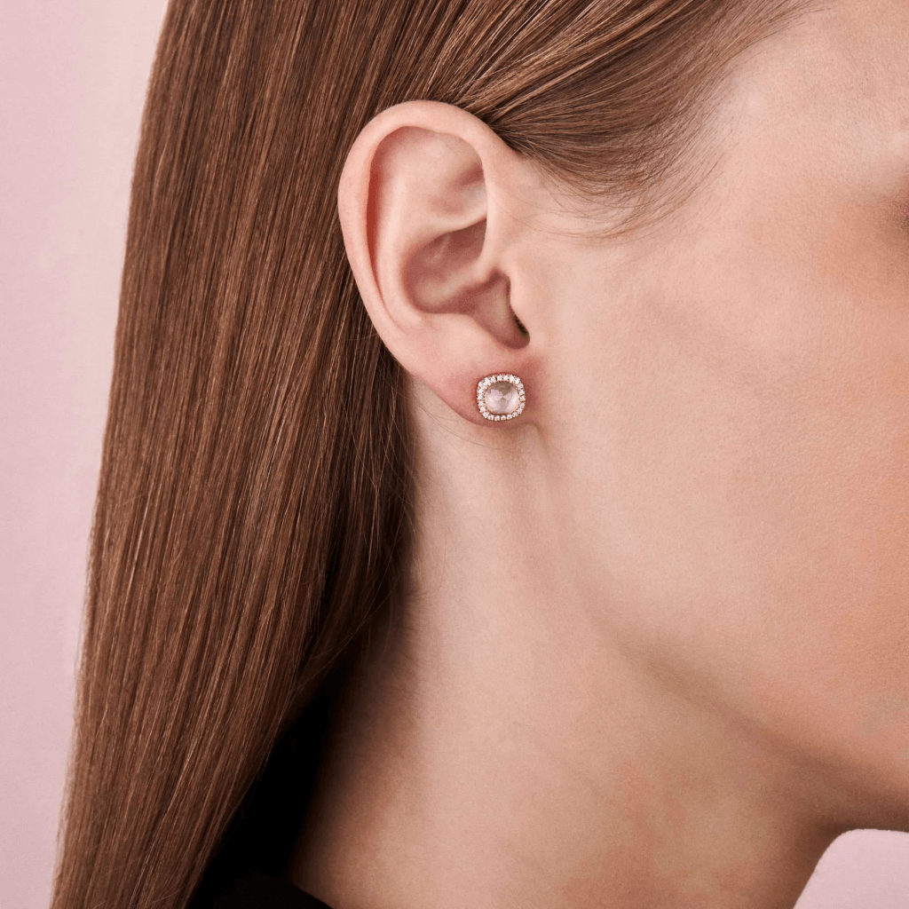 Tirisi Jewelry Milano Sweeties oorsieraad roodgoud met diamant - TE9226RUP - #4 Tirisi Jewelry Milano Sweeties oorsieraad roodgoud met diamant - TE9226RUP - #4