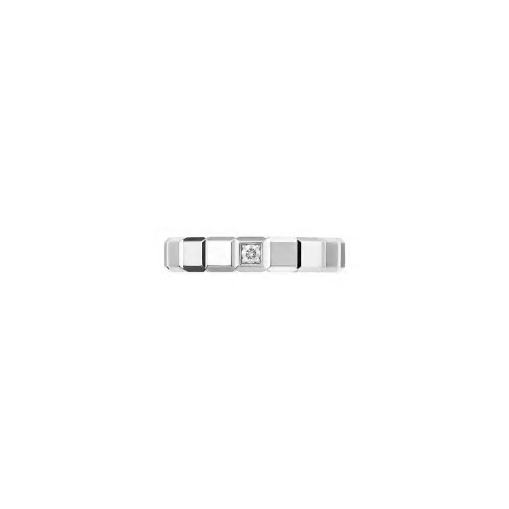 Chopard Ice Cube Medium ring witgoud met diamant - 829834-1071 - #4 Chopard Ice Cube Medium ring witgoud met diamant - 829834-1071 - #4
