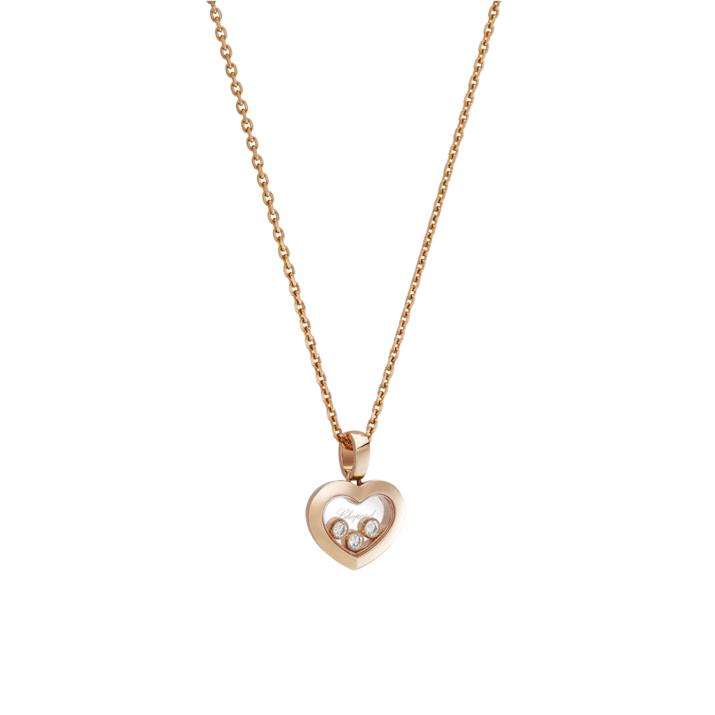 Chopard Happy Diamonds Icons Heart collier roodgoud met diamant - 79A611-5001 - #2 Chopard Happy Diamonds Icons Heart collier roodgoud met diamant - 79A611-5001 - #2