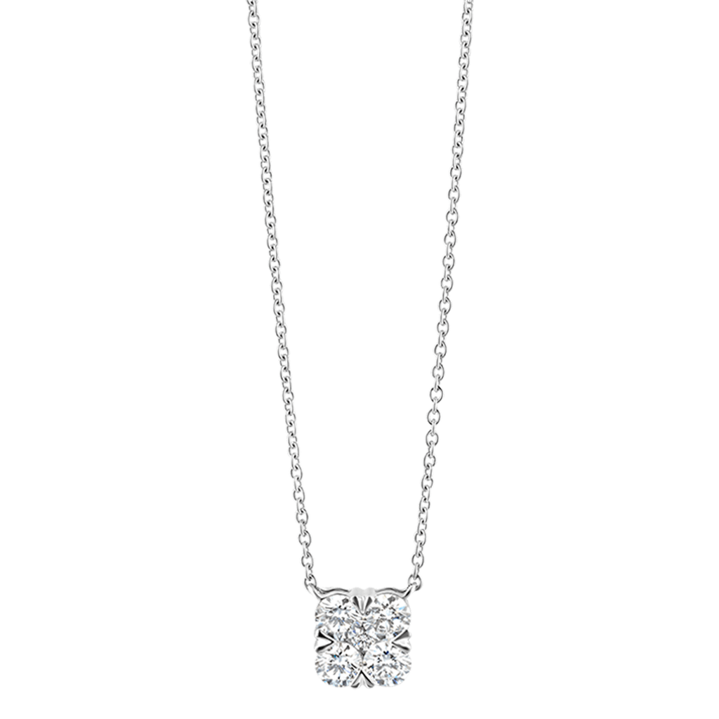Schaap en Citroen Diamonds collier witgoud met diamant - #2 Schaap en Citroen Diamonds collier witgoud met diamant - #2
