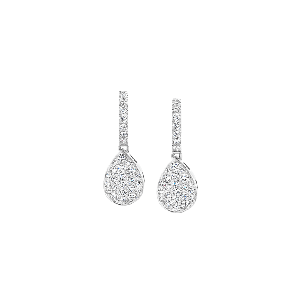 Schaap en Citroen Diamonds oorsieraad witgoud met diamant - #1 Schaap en Citroen Diamonds oorsieraad witgoud met diamant - #1