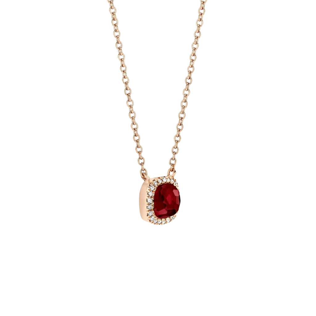 Tirisi Jewelry Milano Sweeties collier roodgoud met diamant - TP9152RUP - #3 Tirisi Jewelry Milano Sweeties collier roodgoud met diamant - TP9152RUP - #3