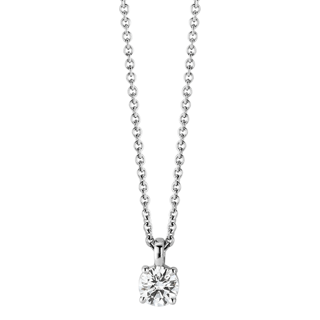 Schaap en Citroen Diamonds collier witgoud met diamant - #3 Schaap en Citroen Diamonds collier witgoud met diamant - #3