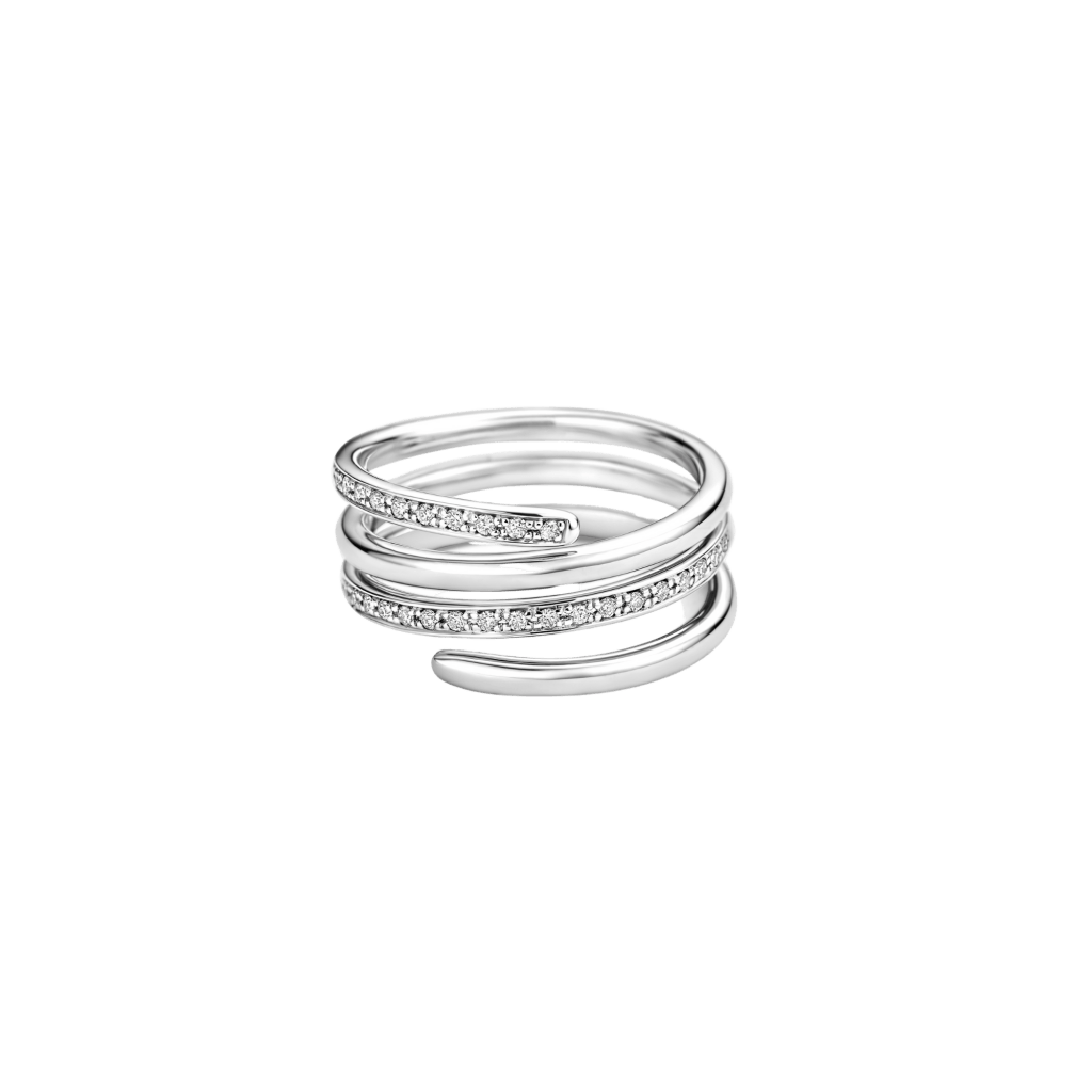 Schaap en Citroen Diamonds ring witgoud met diamant - #2 Schaap en Citroen Diamonds ring witgoud met diamant - #2