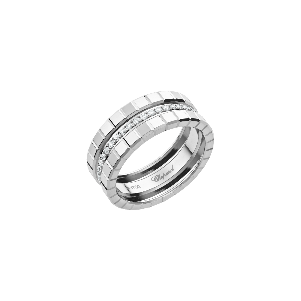 Chopard Ice Cube Mini ring witgoud met diamant - 827005-1040 - #1 Chopard Ice Cube Mini ring witgoud met diamant - 827005-1040 - #1