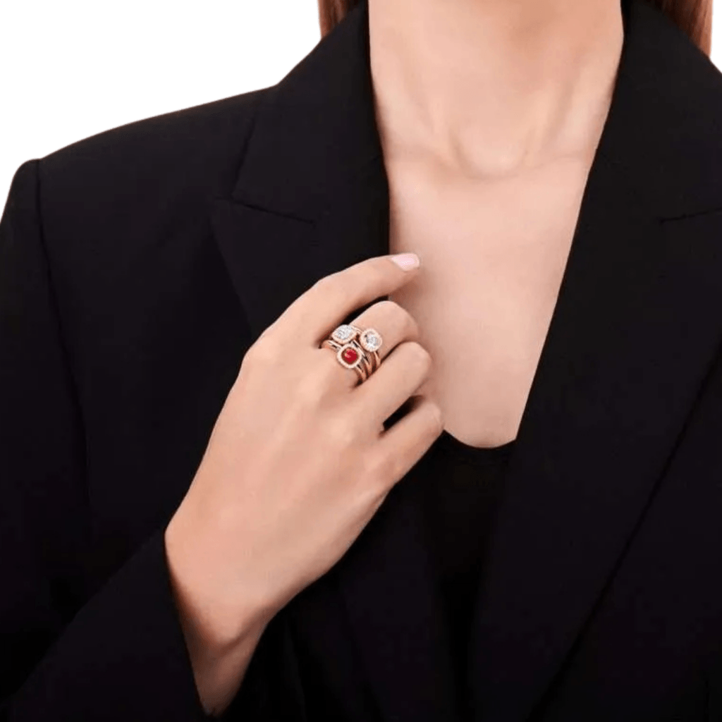 Tirisi Jewelry Milano Sweeties ring geelgoud met diamant - TR9624RU - #4 Tirisi Jewelry Milano Sweeties ring geelgoud met diamant - TR9624RU - #4