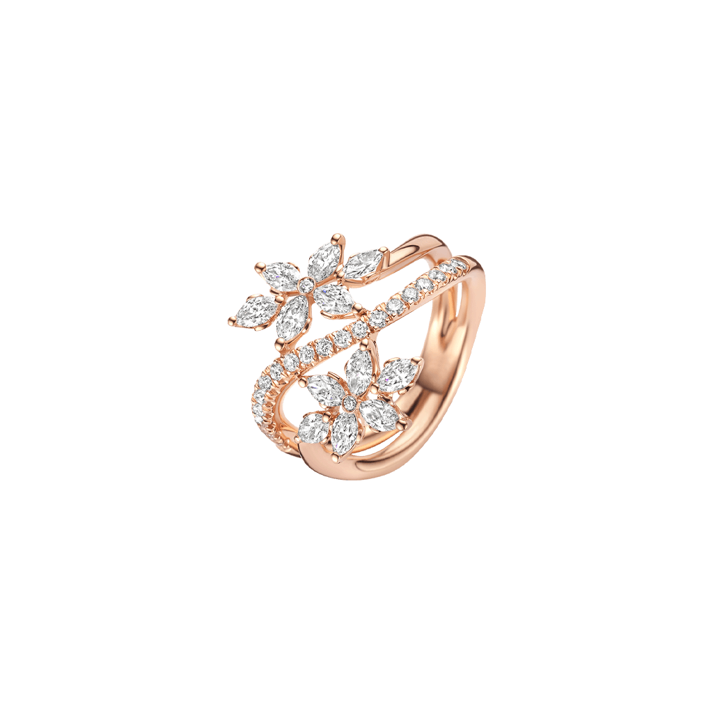 Schaap en Citroen Diamonds ring roodgoud met diamant - #2 Schaap en Citroen Diamonds ring roodgoud met diamant - #2