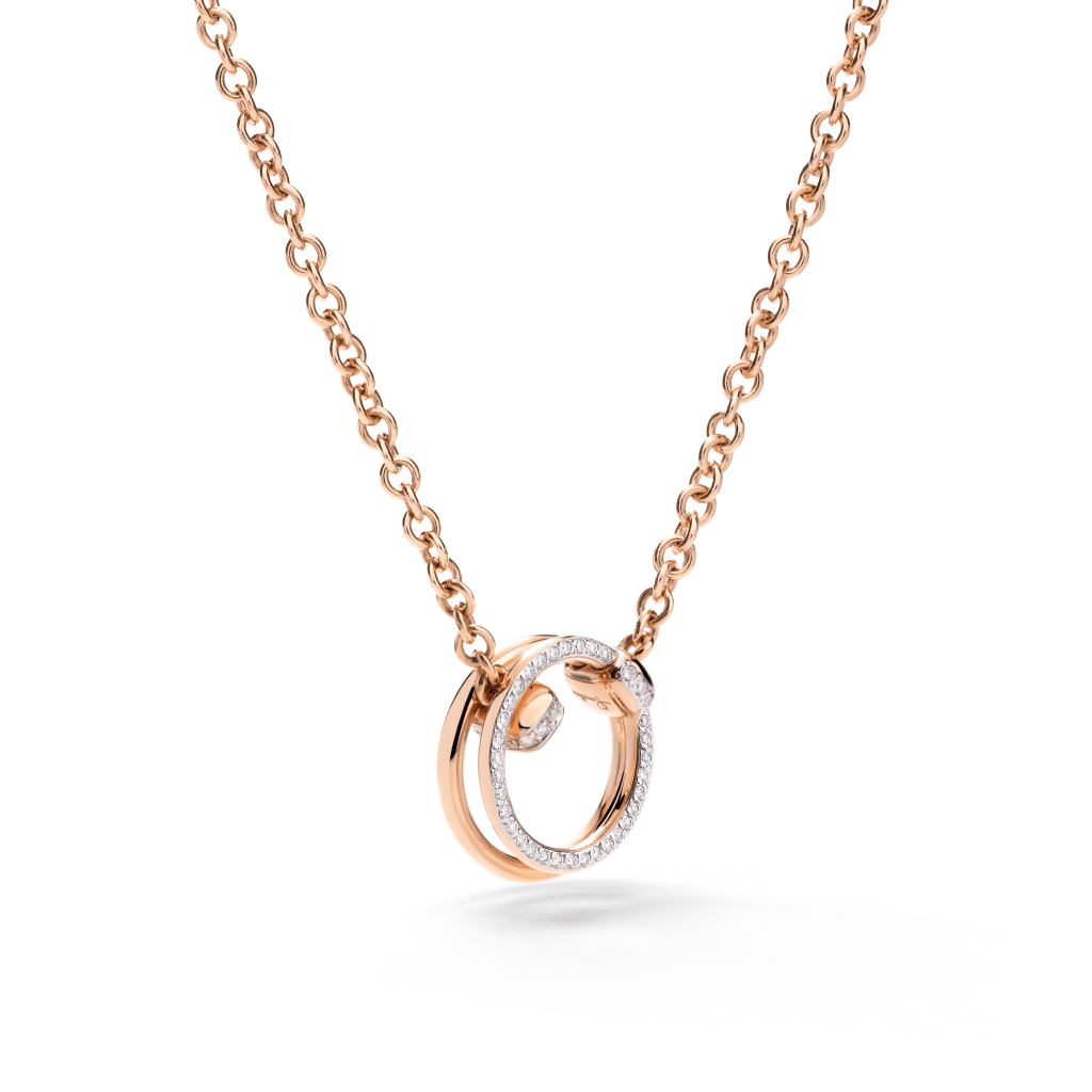 Pomellato Pomellato Together collier roodgoud met diamant - PCC4013 O7WHR DB000 - #4 Pomellato Pomellato Together collier roodgoud met diamant - PCC4013 O7WHR DB000 - #4