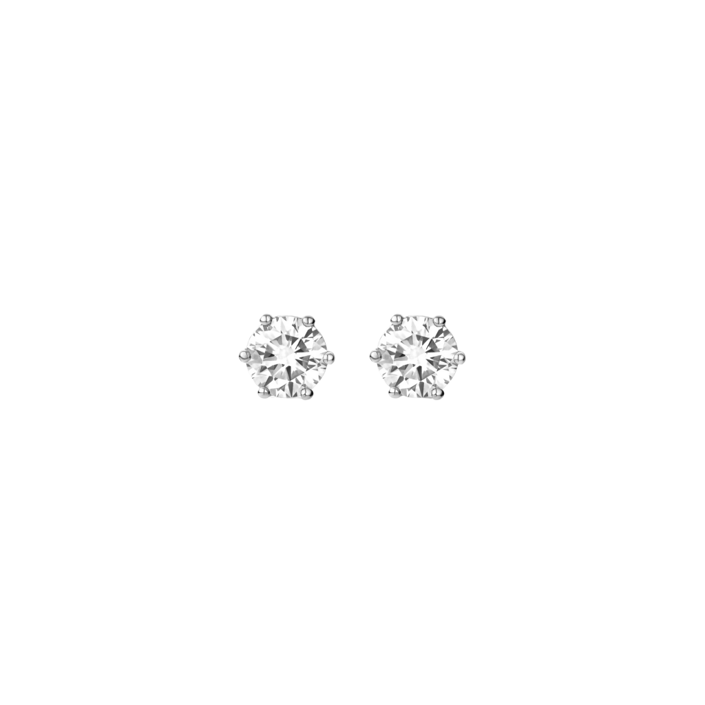 Schaap en Citroen Diamonds oorsieraad witgoud met diamant - #1 Schaap en Citroen Diamonds oorsieraad witgoud met diamant - #1