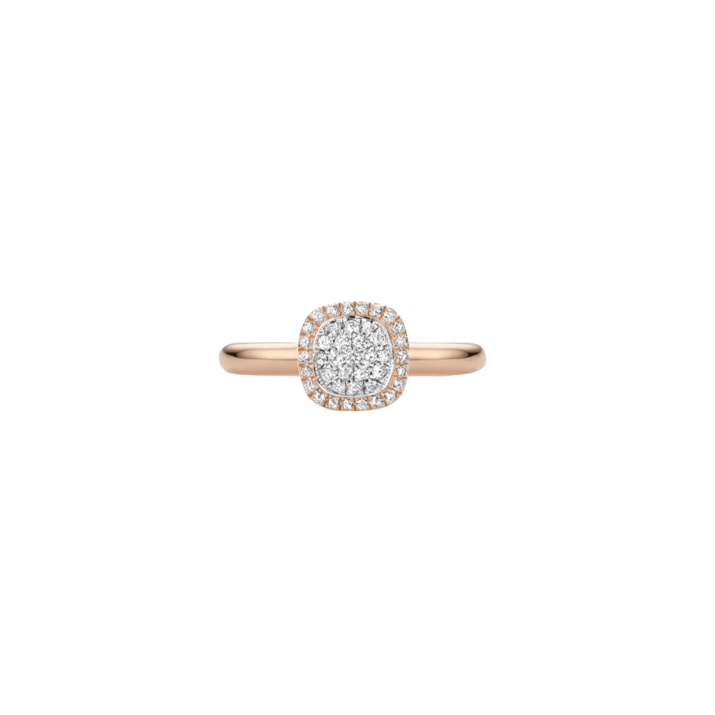 Tirisi Jewelry Milano Sweeties ring roodgoud - TR9632D(2P) - #2 Tirisi Jewelry Milano Sweeties ring roodgoud - TR9632D(2P) - #2