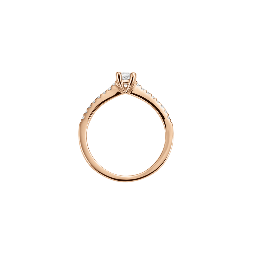 Schaap en Citroen Diamonds ring roodgoud met diamant - #2 Schaap en Citroen Diamonds ring roodgoud met diamant - #2