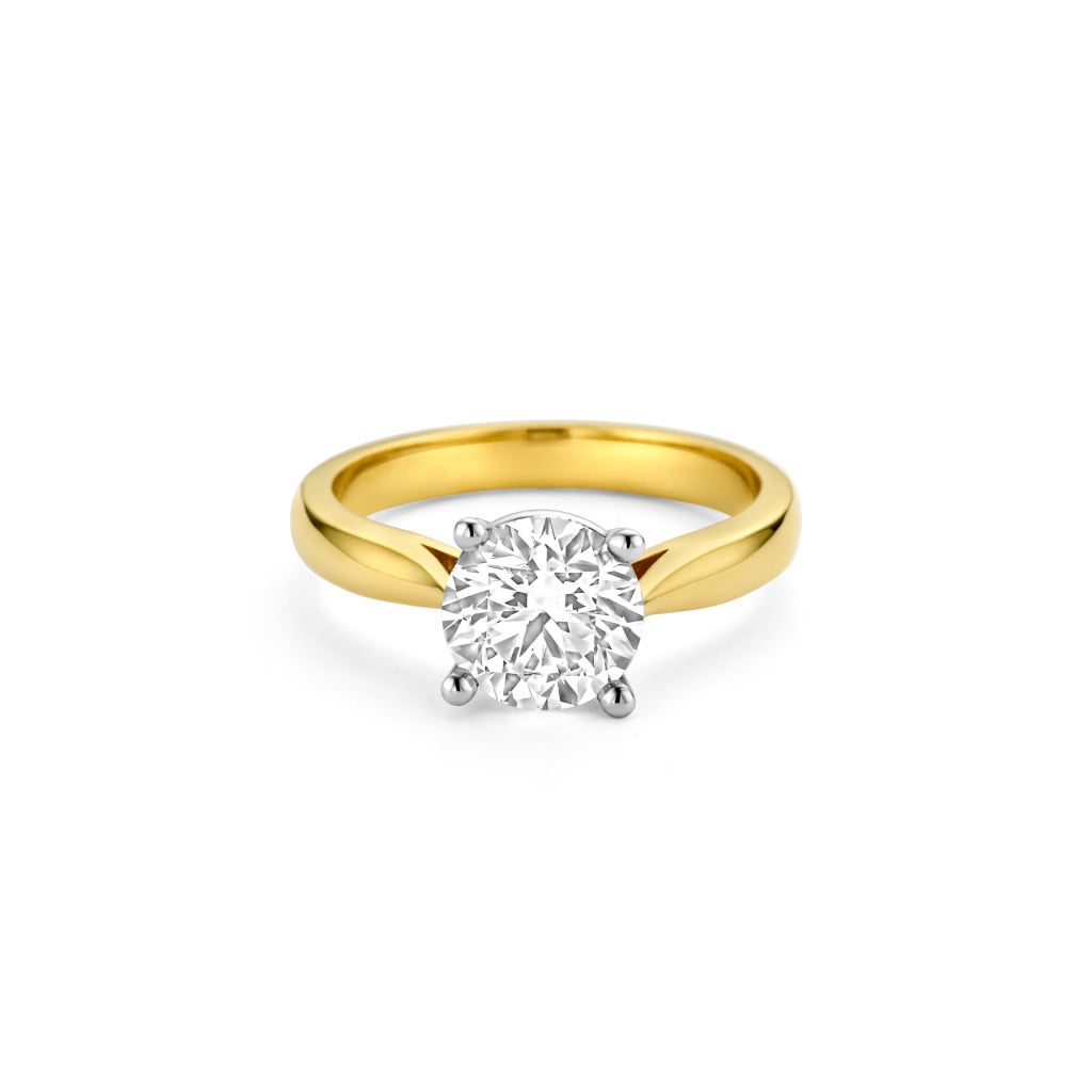 Schaap en Citroen Diamonds ring geelgoud met diamant - #5 Schaap en Citroen Diamonds ring geelgoud met diamant - #5