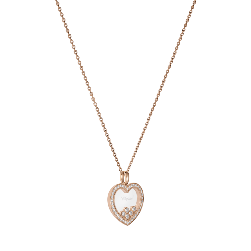 Chopard Happy Diamonds Icons Heart collier roodgoud met diamant - 79A039-5201 - #5 Chopard Happy Diamonds Icons Heart collier roodgoud met diamant - 79A039-5201 - #5