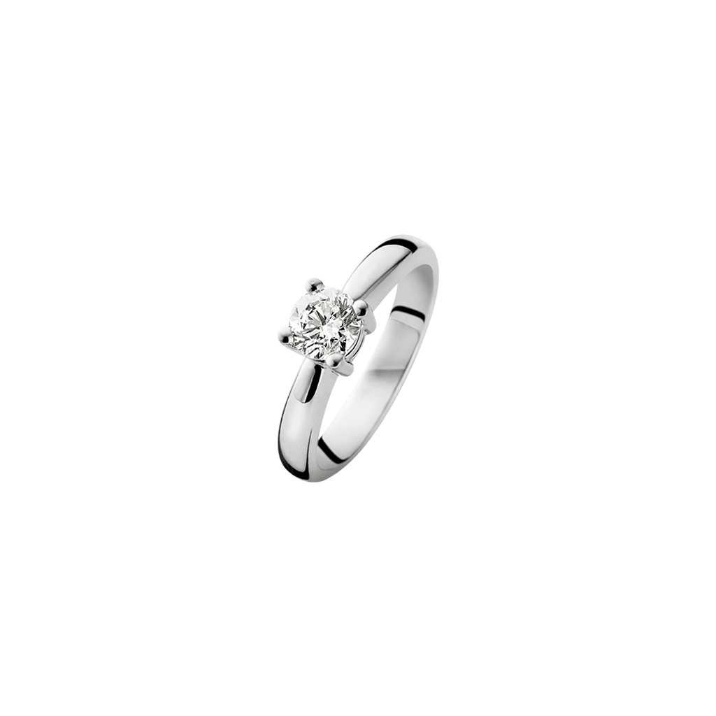 Schaap en Citroen Diamonds ring witgoud met diamant - #6 Schaap en Citroen Diamonds ring witgoud met diamant - #6
