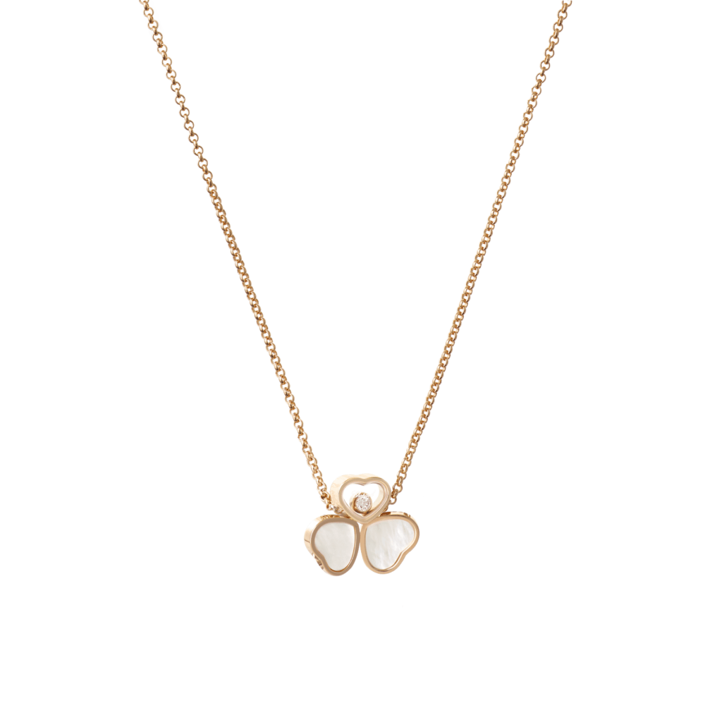 Chopard Happy Diamonds Happy Hearts collier roodgoud met diamant - 81A083-5311 - #3 Chopard Happy Diamonds Happy Hearts collier roodgoud met diamant - 81A083-5311 - #3