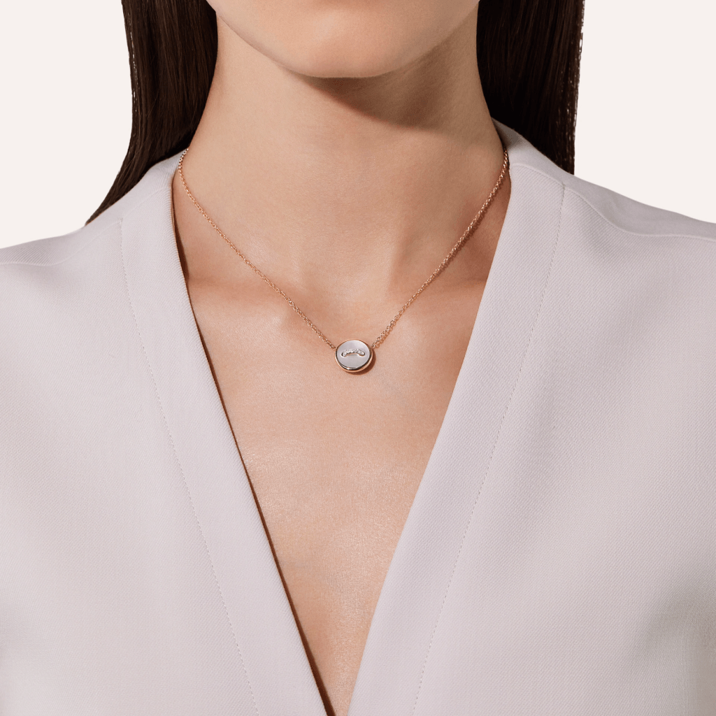 Pomellato Pom Pom Dot collier roodgoud met diamant - PCC4030 O7WHR DB0MP - #4 Pomellato Pom Pom Dot collier roodgoud met diamant - PCC4030 O7WHR DB0MP - #4