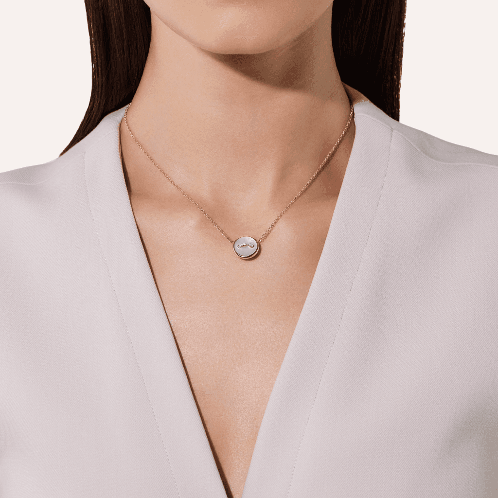 Pomellato Pom Pom Dot collier roodgoud met diamant - PCC4030 O7WHR DB0MP - #4 Pomellato Pom Pom Dot collier roodgoud met diamant - PCC4030 O7WHR DB0MP - #4