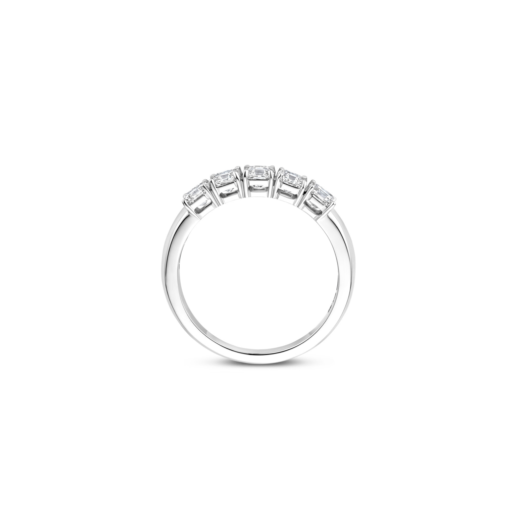 Royal Asscher Paola ring witgoud met diamant - R.151.RAC.WG.11 HRD - #3 Royal Asscher Paola ring witgoud met diamant - R.151.RAC.WG.11 HRD - #3