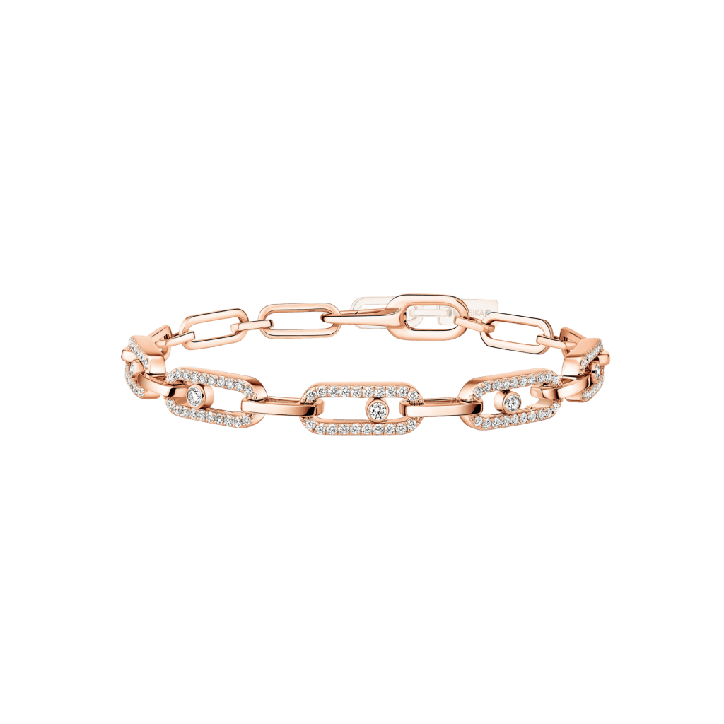 Messika Move Uno armband roodgoud met diamant - 12187-PG - #1 Messika Move Uno armband roodgoud met diamant - 12187-PG - #1