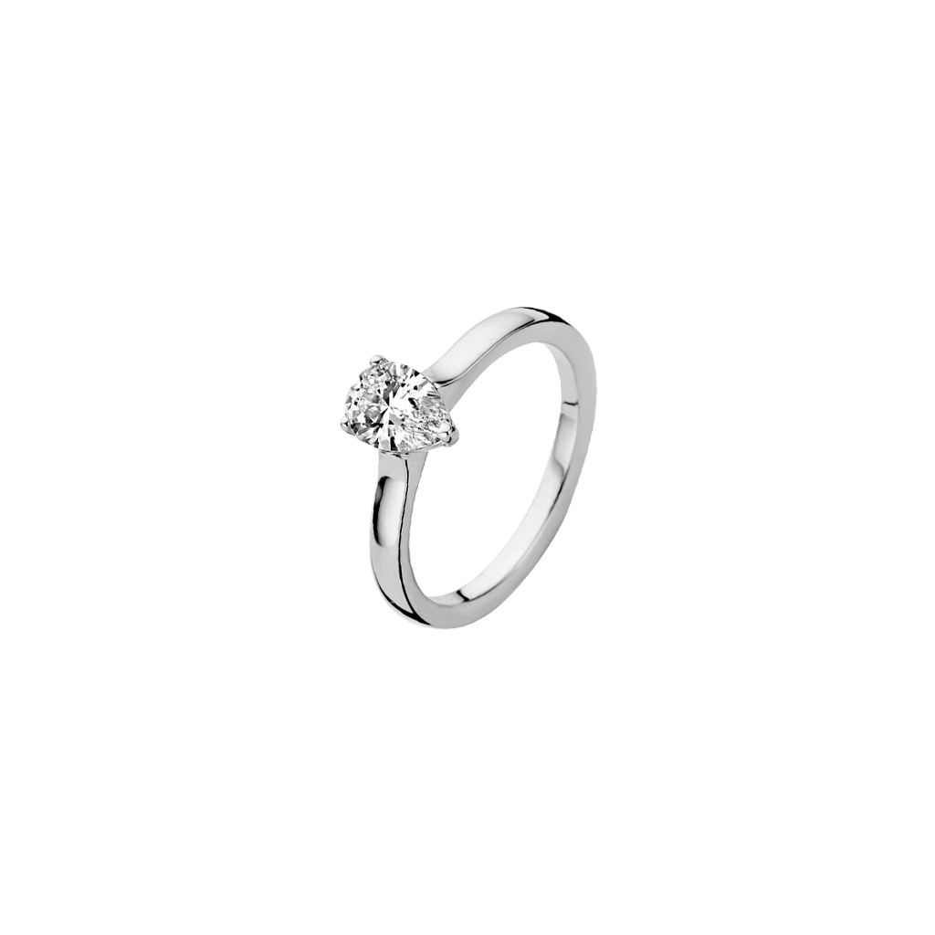 Schaap en Citroen Diamonds ring witgoud met diamant - #2 Schaap en Citroen Diamonds ring witgoud met diamant - #2