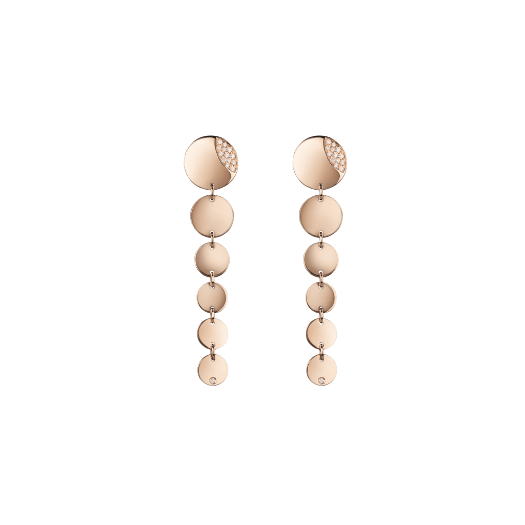 Chantecler Paillettes oorsieraad roodgoud - 41089 - #1 Chantecler Paillettes oorsieraad roodgoud - 41089 - #1