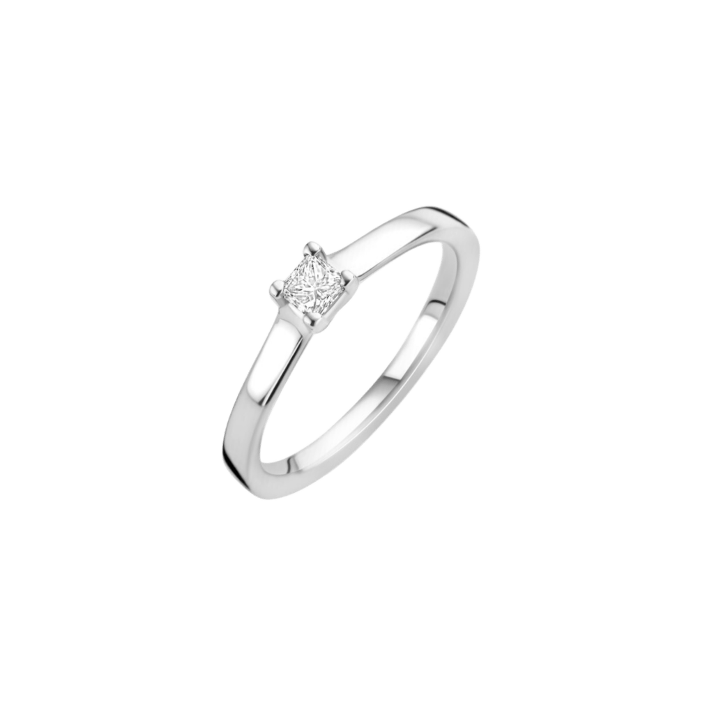Schaap en Citroen Diamonds ring witgoud met diamant - #1 Schaap en Citroen Diamonds ring witgoud met diamant - #1