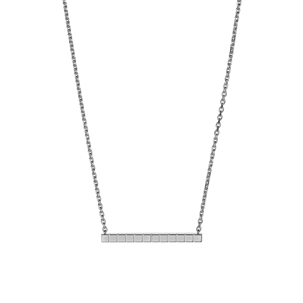 Chopard Ice Cube collier witgoud met diamant - 817702-1003 - #4 Chopard Ice Cube collier witgoud met diamant - 817702-1003 - #4