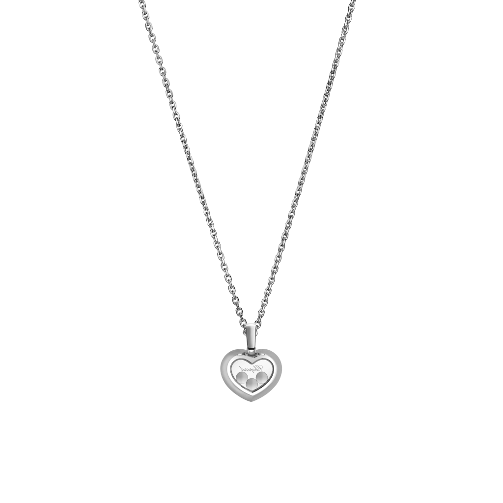 Chopard Happy Diamonds Icons Heart collier witgoud met diamant - 79A611-1201 - #4 Chopard Happy Diamonds Icons Heart collier witgoud met diamant - 79A611-1201 - #4