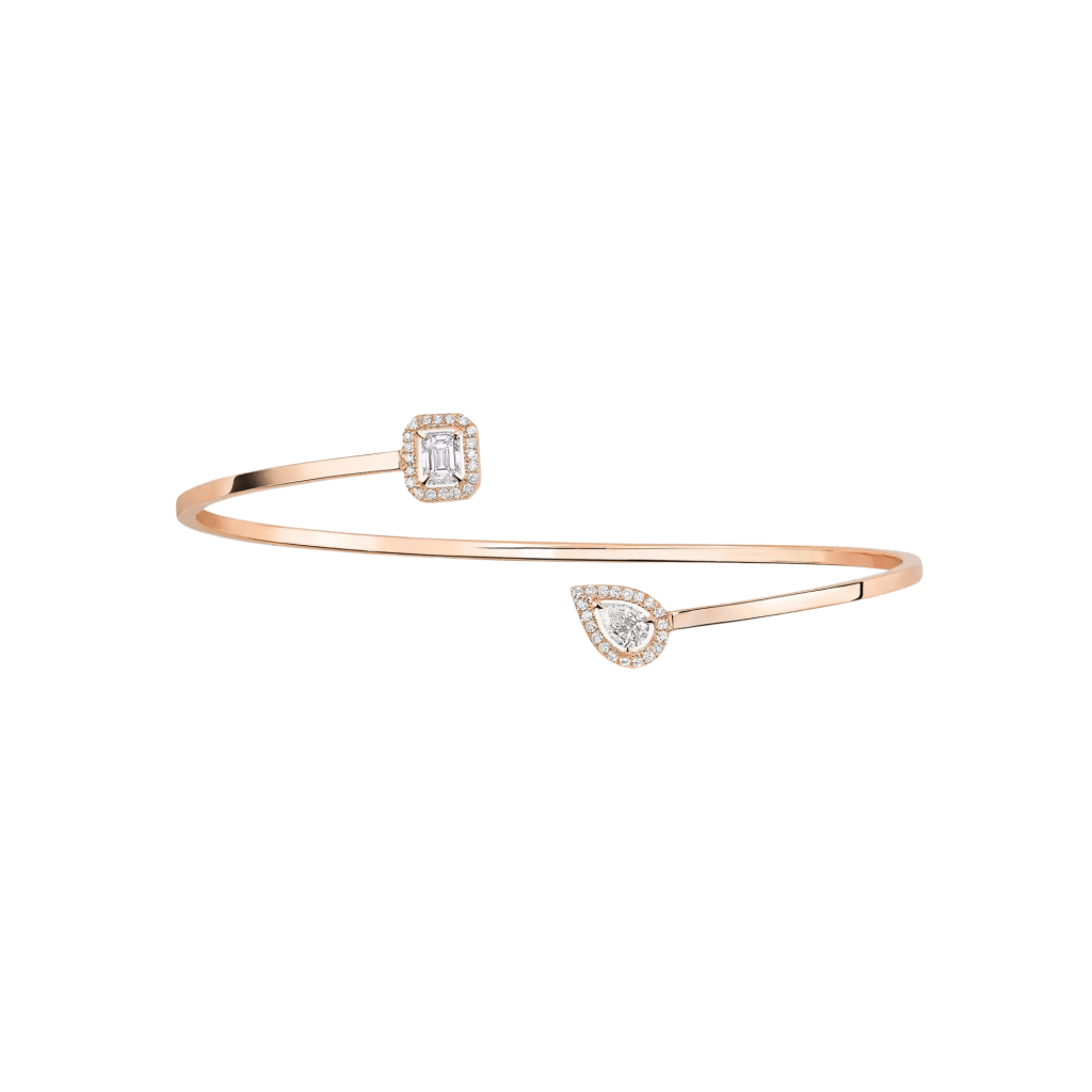 Messika My Twin Toi And Moi armband roodgoud met diamant - 7222-PG - #2 Messika My Twin Toi And Moi armband roodgoud met diamant - 7222-PG - #2
