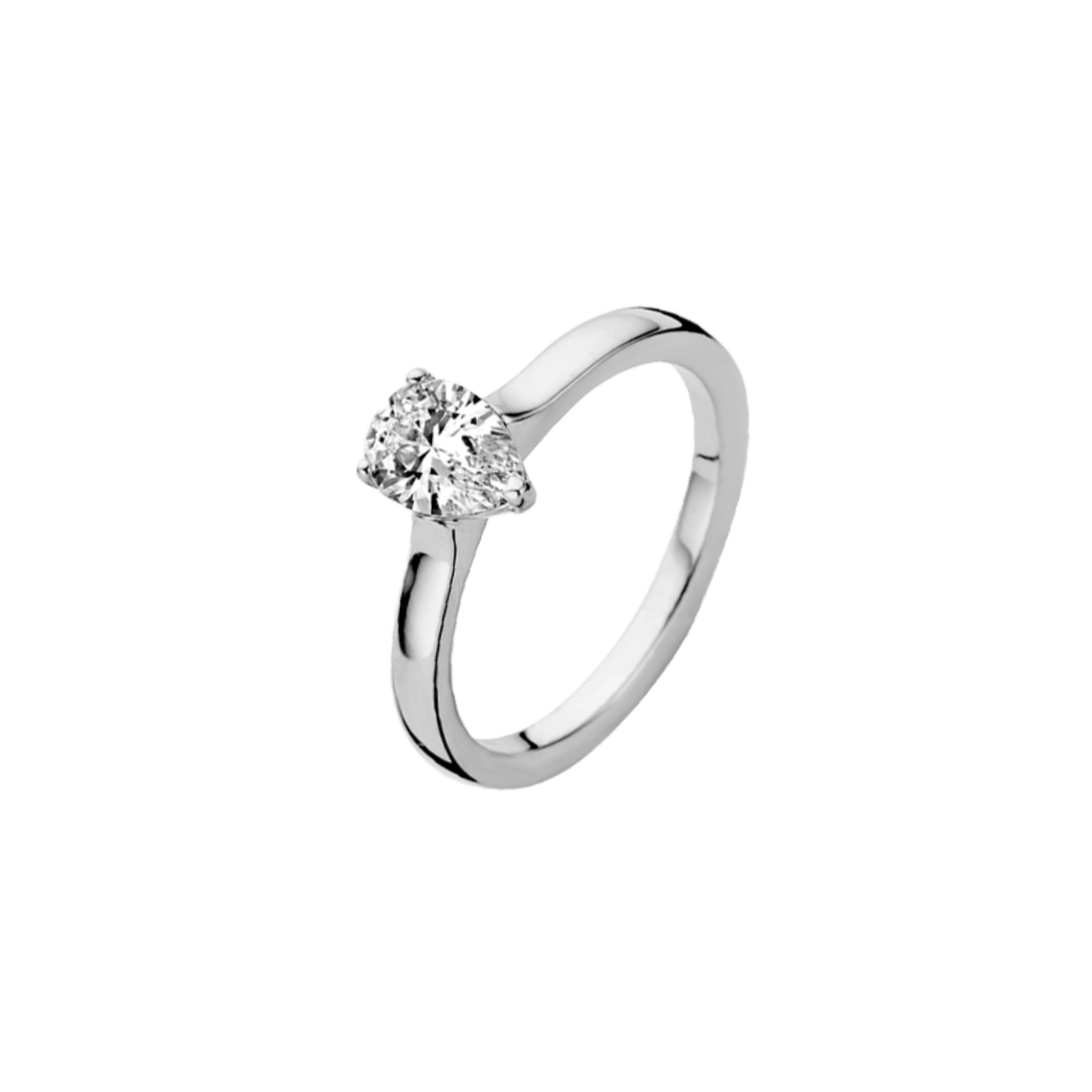 Schaap en Citroen Diamonds ring witgoud met diamant - #1 Schaap en Citroen Diamonds ring witgoud met diamant - #1