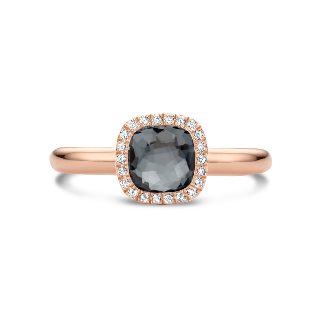 Tirisi Jewelry Milano Sweeties ring roodgoud met diamant - TR9624HMP - #3 Tirisi Jewelry Milano Sweeties ring roodgoud met diamant - TR9624HMP - #3
