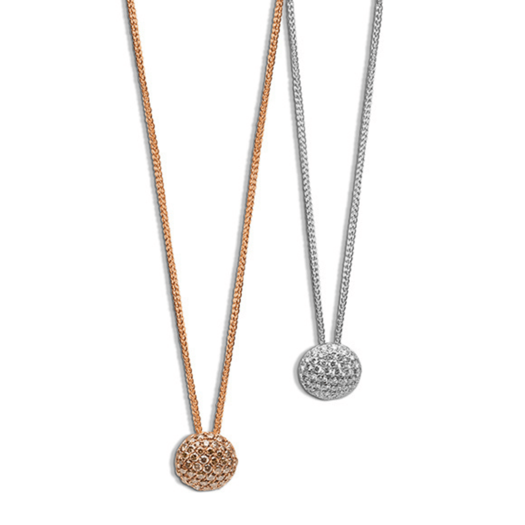 Schaap en Citroen Diamonds collier witgoud met diamant - #4 Schaap en Citroen Diamonds collier witgoud met diamant - #4