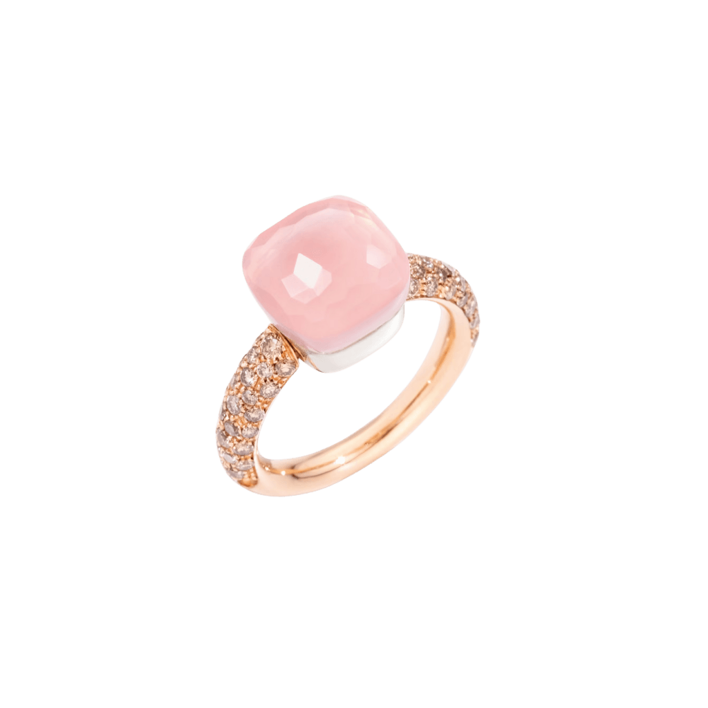 Pomellato Nudo ring roodgoud met diamant - PAC0040 O7000 BRCQR - #1 Pomellato Nudo ring roodgoud met diamant - PAC0040 O7000 BRCQR - #1