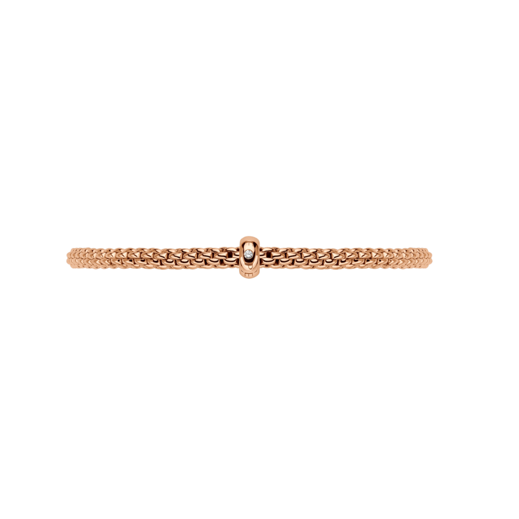 FOPE Prima armband roodgoud met diamant - 01M08BX_BB_R_XRX_00M - #2 FOPE Prima armband roodgoud met diamant - 01M08BX_BB_R_XRX_00M - #2