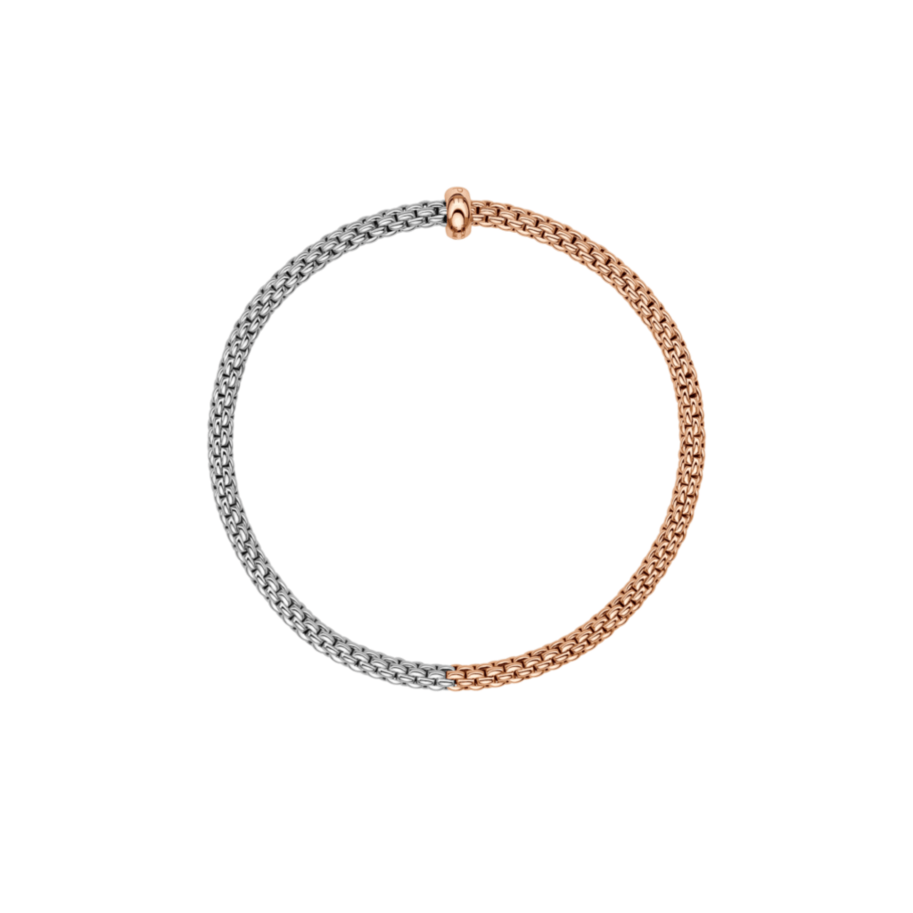 FOPE Eka armband roodgoud met diamant - 01M01B2_BB_1_XRX_00M - #5 FOPE Eka armband roodgoud met diamant - 01M01B2_BB_1_XRX_00M - #5
