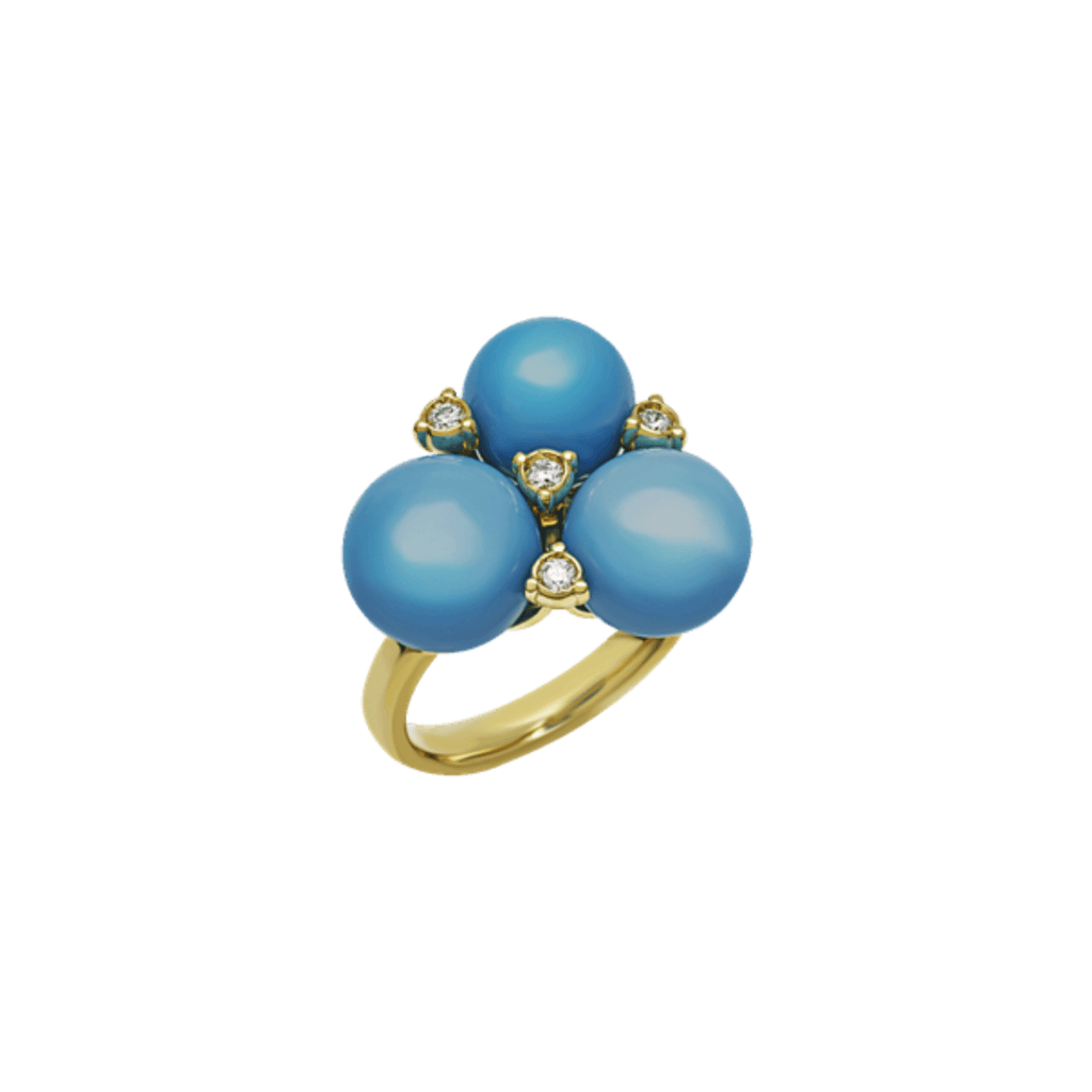 Chantecler Cherie ring geelgoud met diamant - 42396 - #2 Chantecler Cherie ring geelgoud met diamant - 42396 - #2