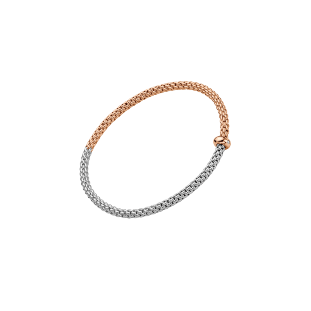 FOPE Eka armband roodgoud met diamant - 01M01B2_BB_1_XRX_00M - #4 FOPE Eka armband roodgoud met diamant - 01M01B2_BB_1_XRX_00M - #4
