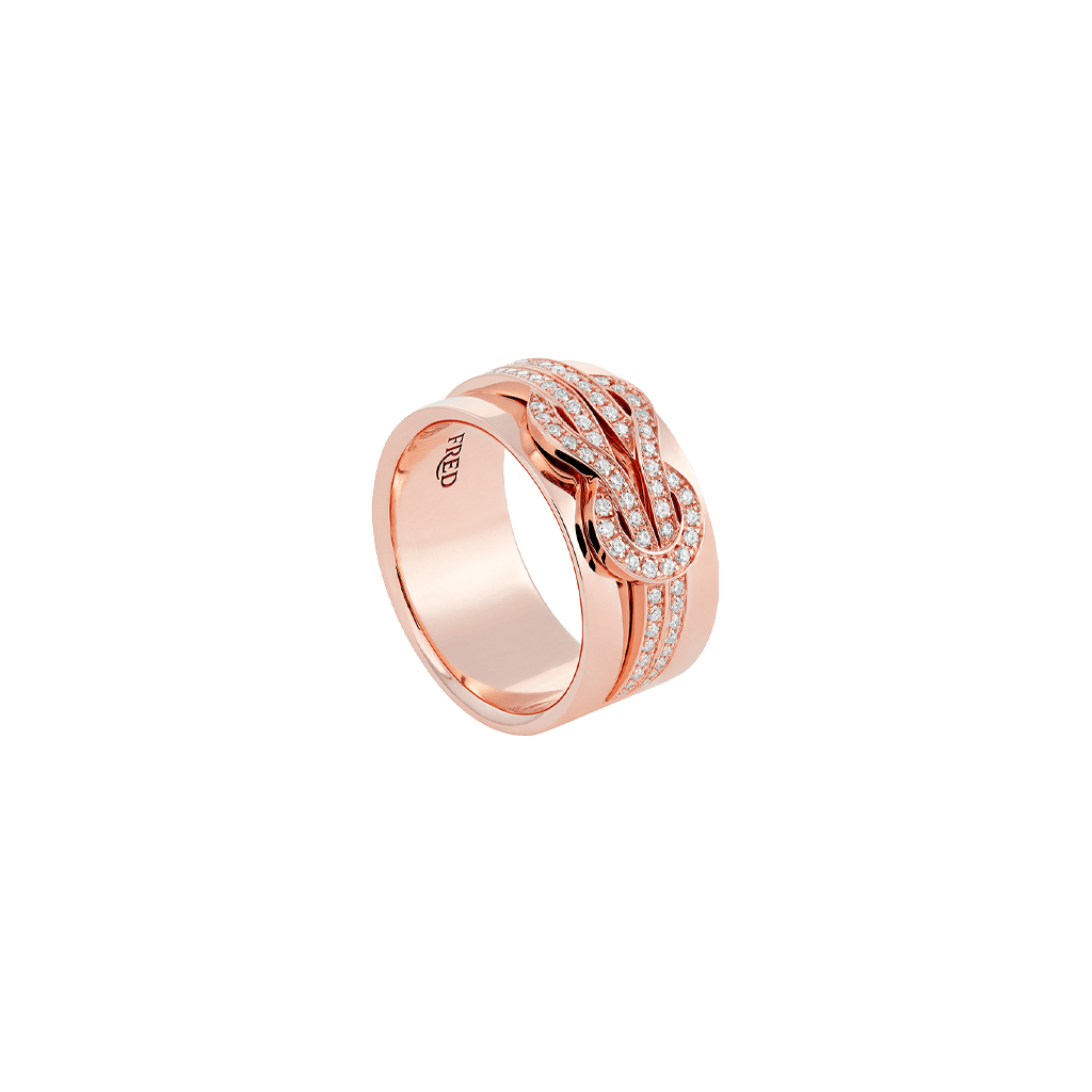 Fred Chance Infinie ring roodgoud met diamant - 4B0934-000 - #2 Fred Chance Infinie ring roodgoud met diamant - 4B0934-000 - #2