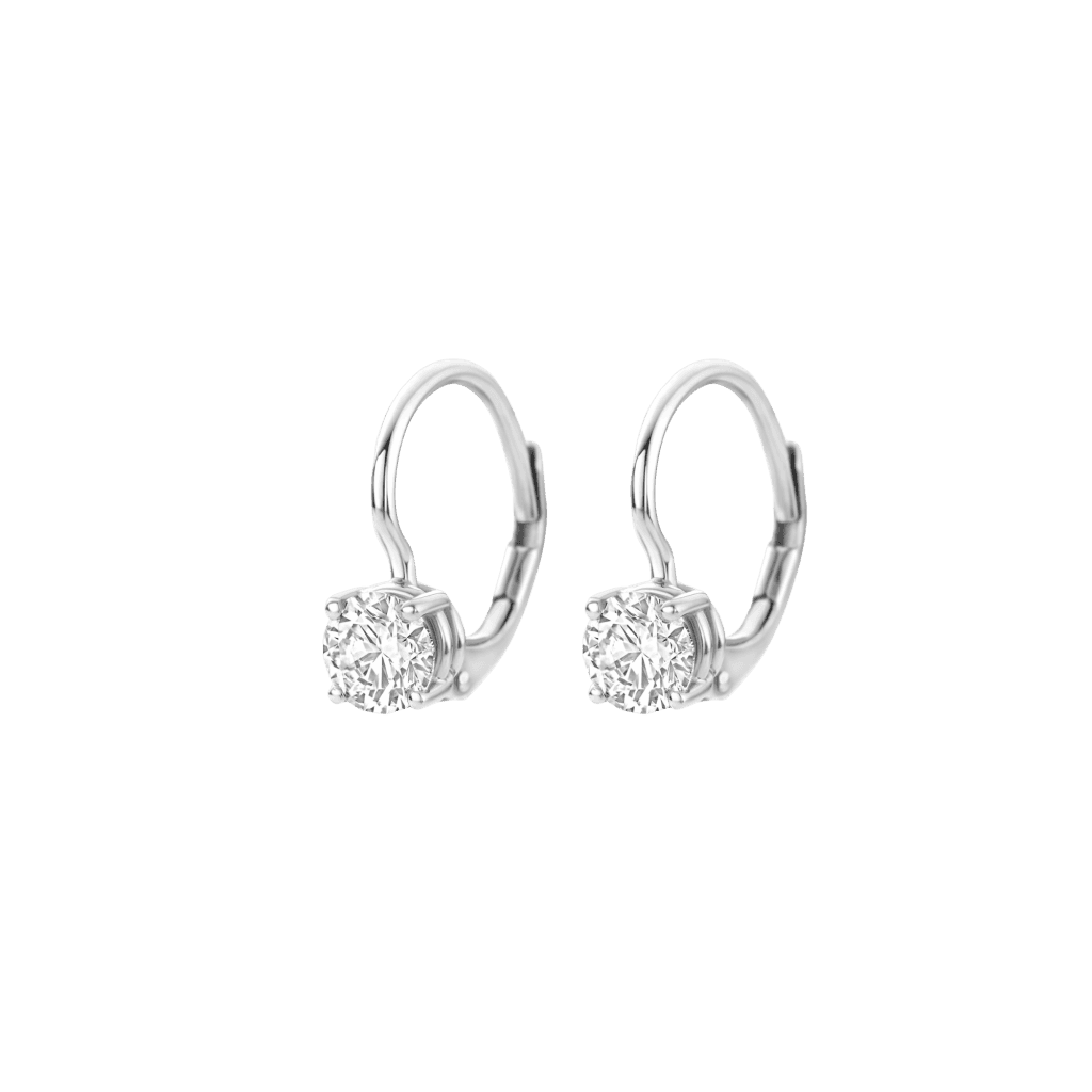 Schaap en Citroen Diamonds oorsieraad witgoud met diamant - #2 Schaap en Citroen Diamonds oorsieraad witgoud met diamant - #2